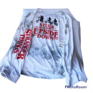 Big & Tall Men's Long Sleeve T-Shirt Stranger Things NWT